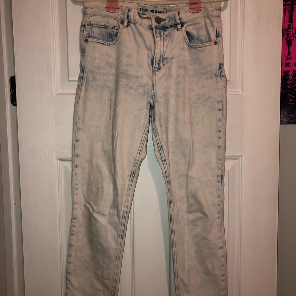 Express Acid Wash Jeans